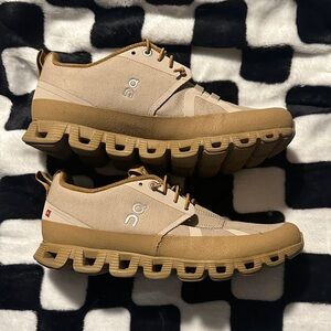 On Running Men's Tan and Brown Sneakers